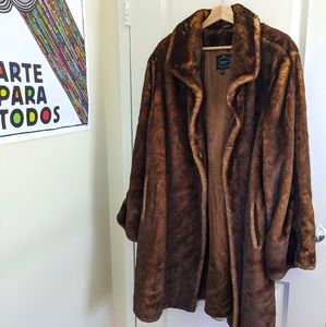 Fabulous Faux Fur Coat, Mink Coat Style